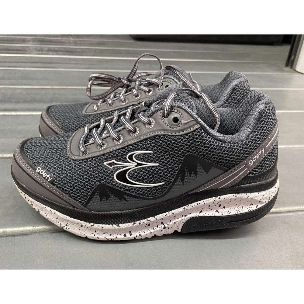 Gravity Defyer Gdefy Shoes‎ Womens 7 Grey Athletic Walking Running Sneaker